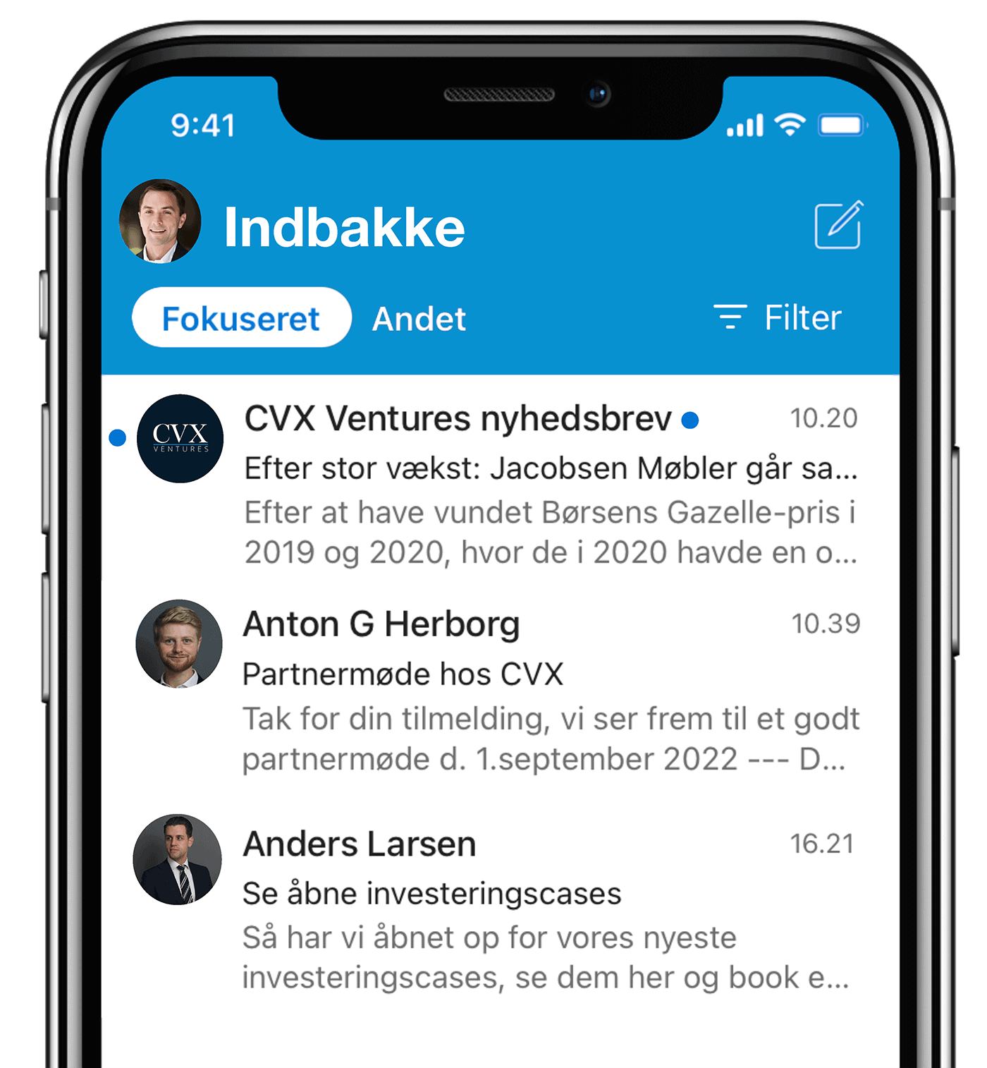 Venue Dashboard CVX Danmarks mest værdiskabende investor